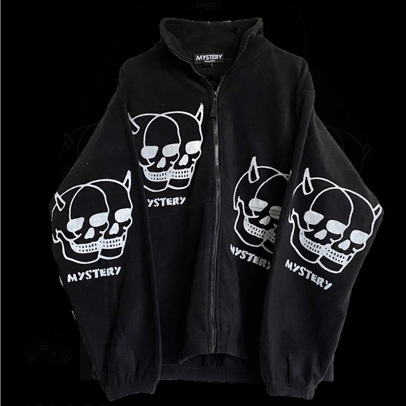 🔥MYSTERY DEMON FLEECE ZIP UP🔥 - Picture 4 of 4